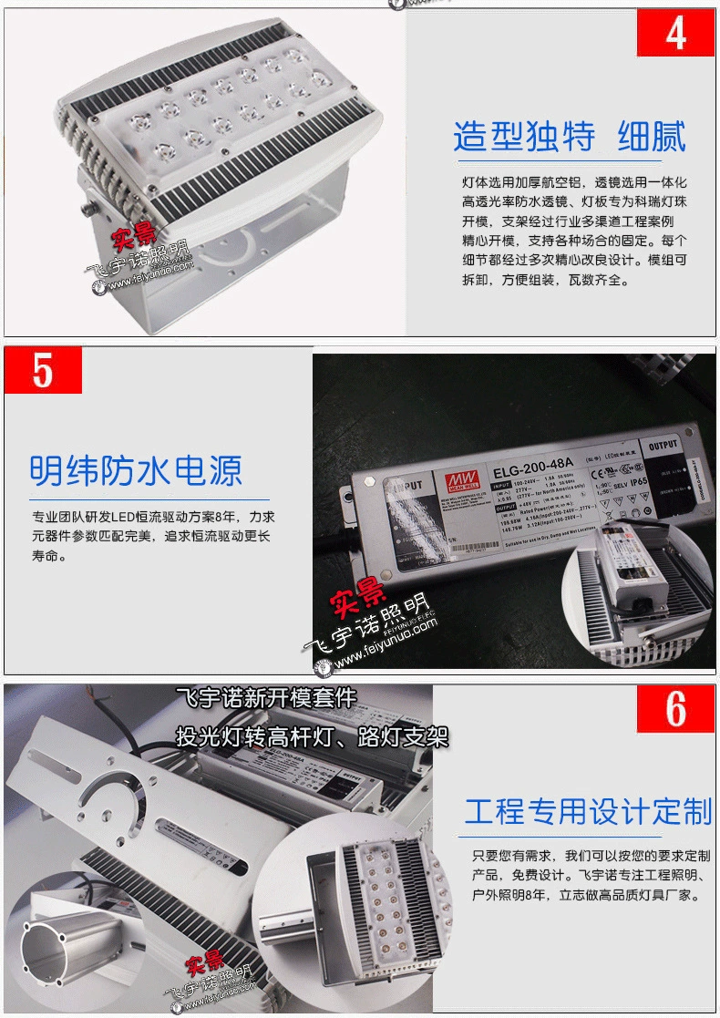 LED户外投光灯200w-1000w大功率投射灯