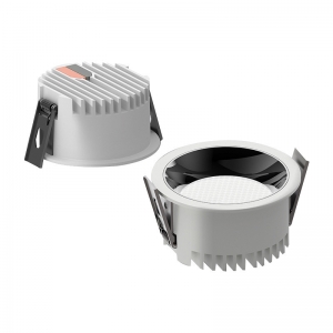 飞宇诺LED防眩筒灯 棱晶面板发光