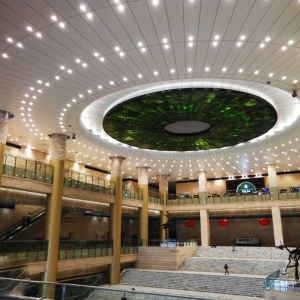 大型博物馆安装高度25米高8寸筒灯